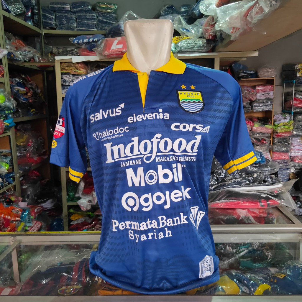 Shirts  Persib Bandung Liga 1 Indonesia Soccer Black Jersey Sz