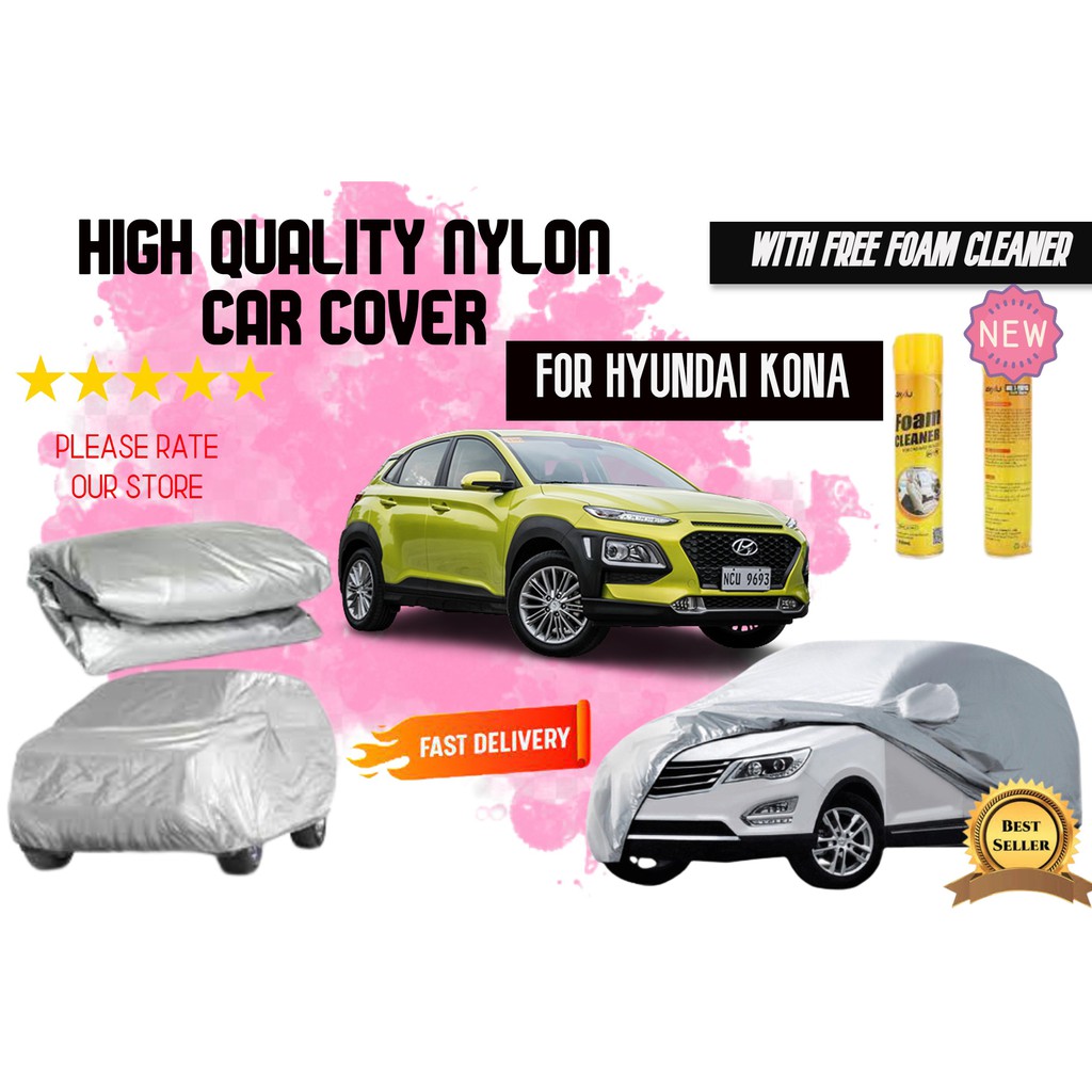 HYUNDAI KONA Nylon Car Cover Water Proof Protection From Exposure To Sun, Dust, Polution (COD