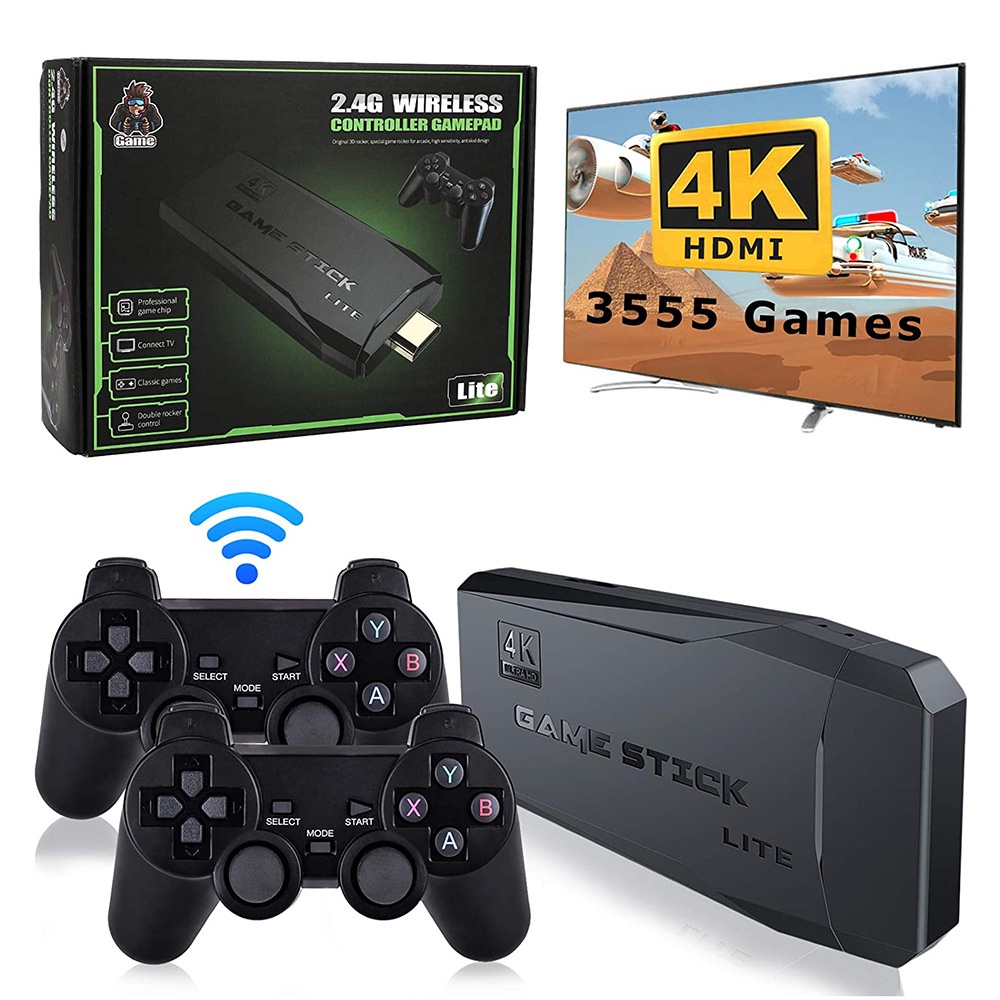 VGTIME M8 Game stick 4K Wireless Video Game Console 4K HD 10000/20000 ...