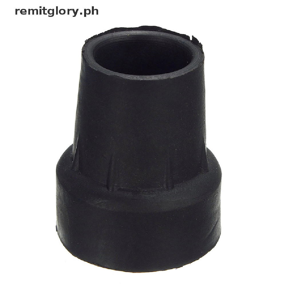 remitglory 1x Walking Stick Cane Crutch Pad Rubber Heavy Duty Metal