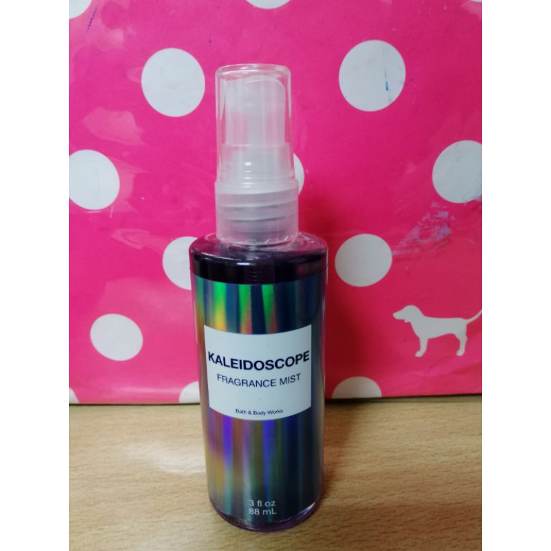ORIGINAL KALEIDOSCOPE BATH AND BODY WORKS TRAVEL SIZE MIST 88ML