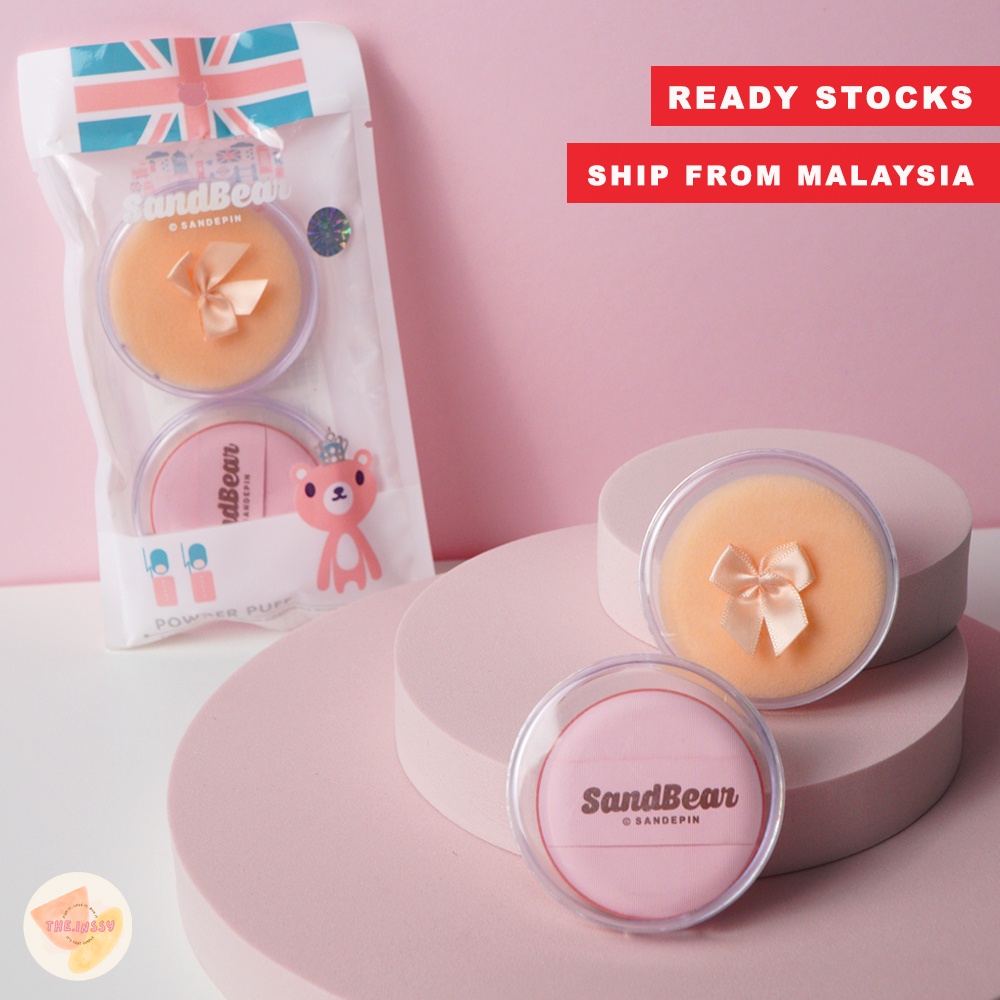 Inssy 2Pcs Makeup Sponge Soft Comfortable Puff Beauty Sponge | Shopee ...