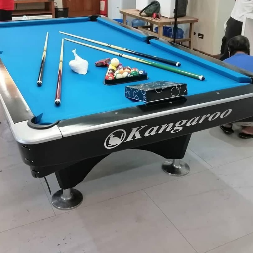 KANGAROO BILLIARD TABLE STANDARD SIZE WITH COMPLETE ACCESSORIES