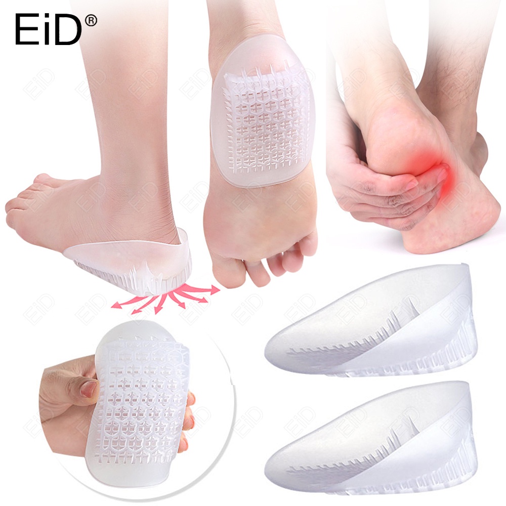 EiD Silicone Gel Insoles Heel Cushion Soles Relieve Foot Pain ...