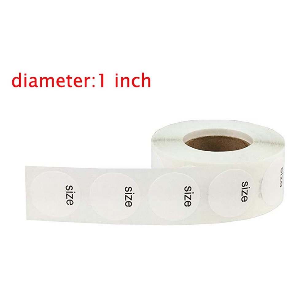 500pcs Round Clothing 