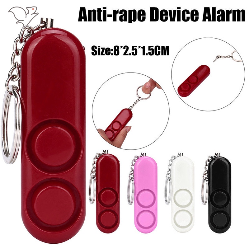 Anti-rape Device Double Horn Alarm 120dB Loud Alert Attack Panic Safety ...