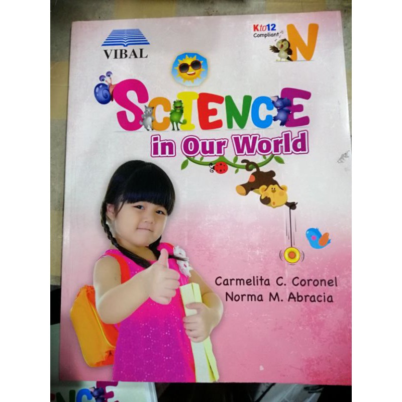SCIENCE BOOK FOR PRESCHOOLERS KTO12 | Shopee Philippines