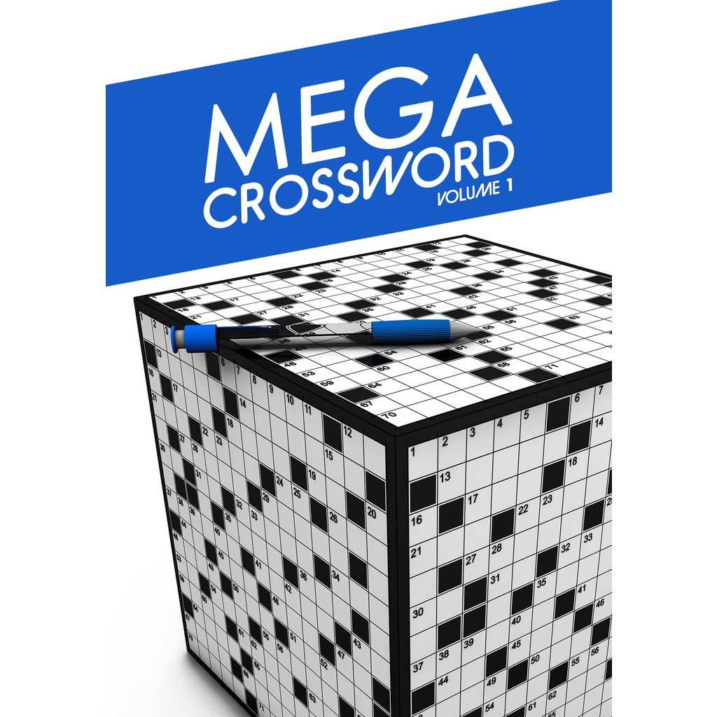 MEGA Crossword (Volume 1) Suitable For All Ages Shopee Philippines