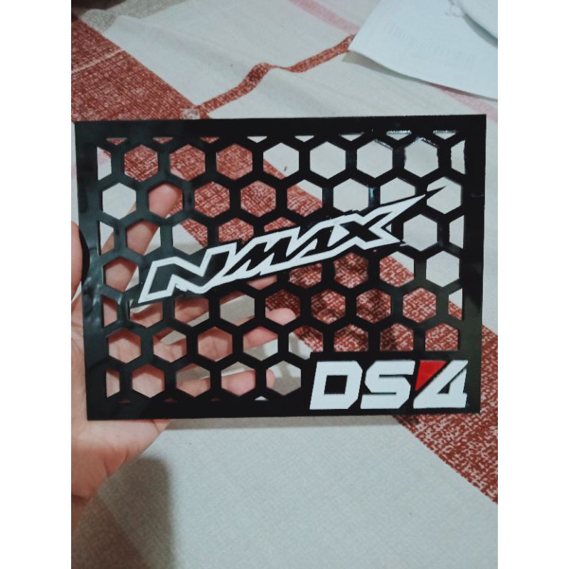 NMAX/AEROX V1 V2 Acrylic Radiator Cover w/ Design — Plug & Play | No ...