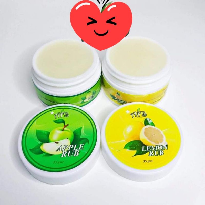 Nasal Congestion-Headache-Muscle Pain(Amazing Lemon & Apple Rub ...