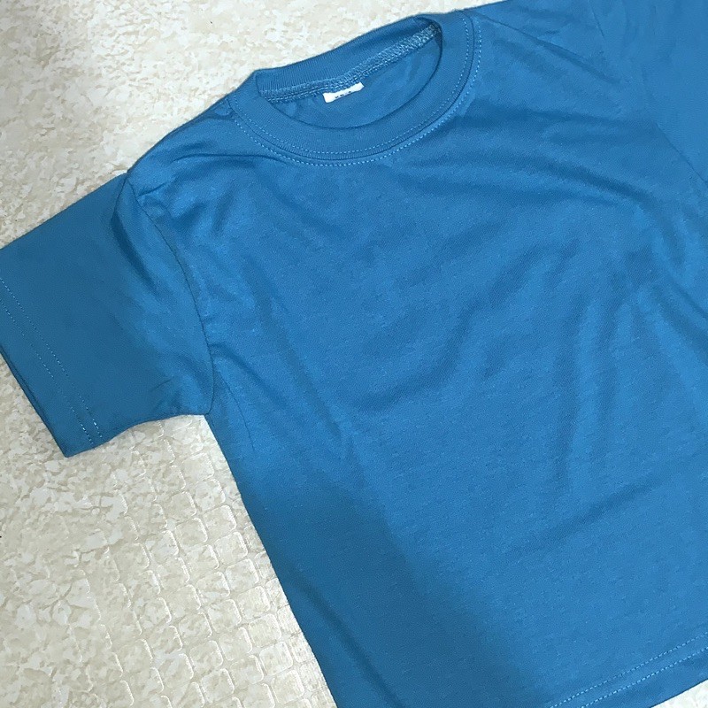 Aqua blue shop color t shirt