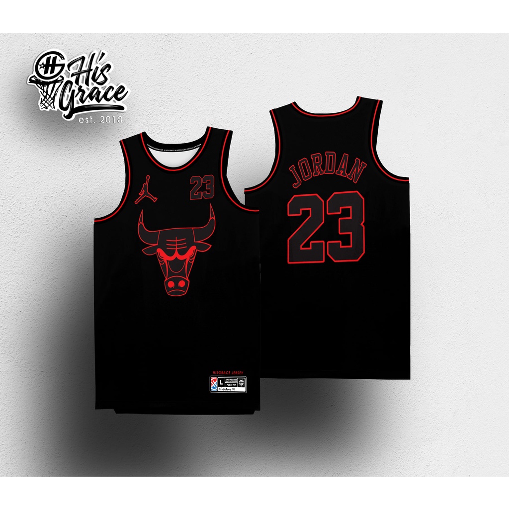 171 HISGRACE JERSEY CONCEPT BULLS ABSTRAC WHITE FULL SUBLIMATION BASKE