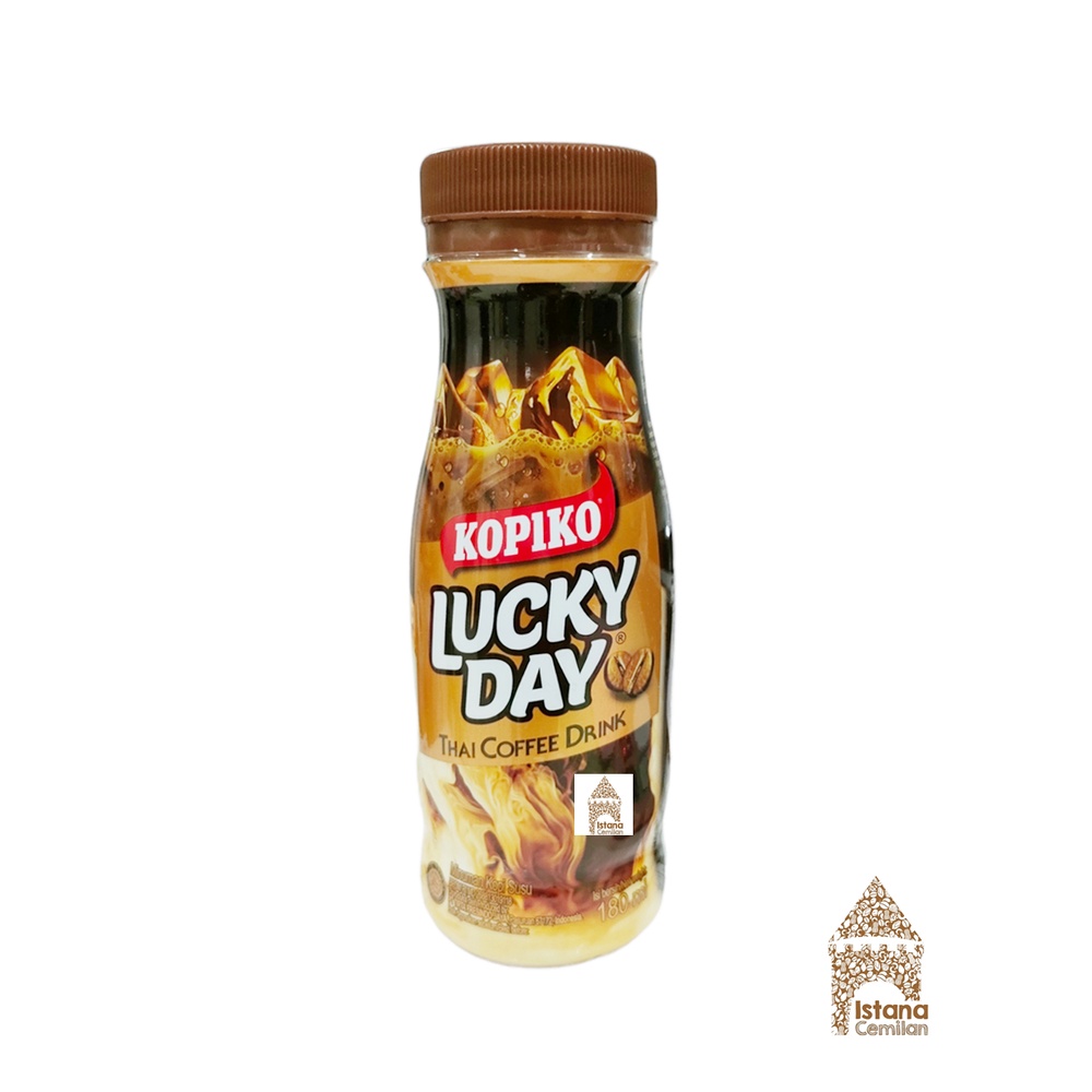 Kopiko LUCKY DAY Thai Coffee Drink Coffee 180ml | Shopee Philippines