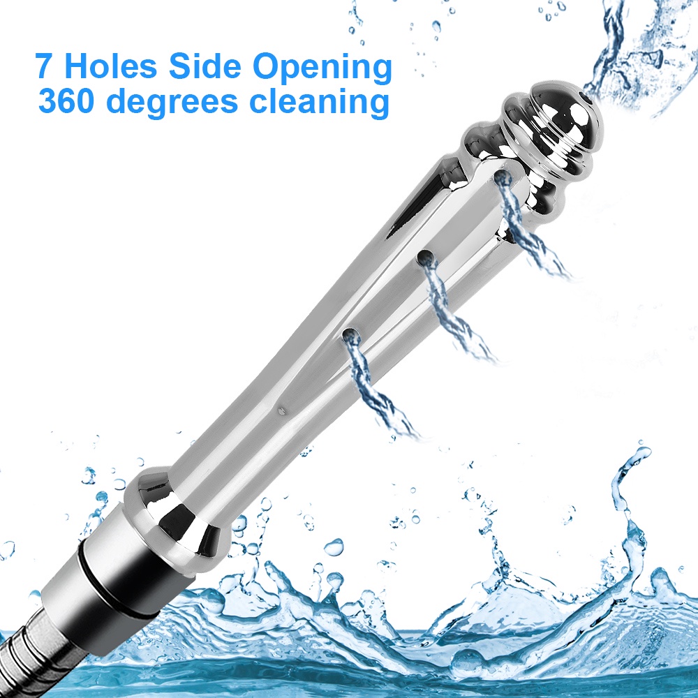 RjS5 7 Holes Side Opening Anal Enema Cleaning Shower Vaginal Wash Metal Sex  Tools for Couples Coloni | Shopee Philippines