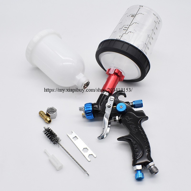 Spray Gun 1.0m Nozzle Auto Car Paint Spot Repair Sprayer HVLP Spray Gun