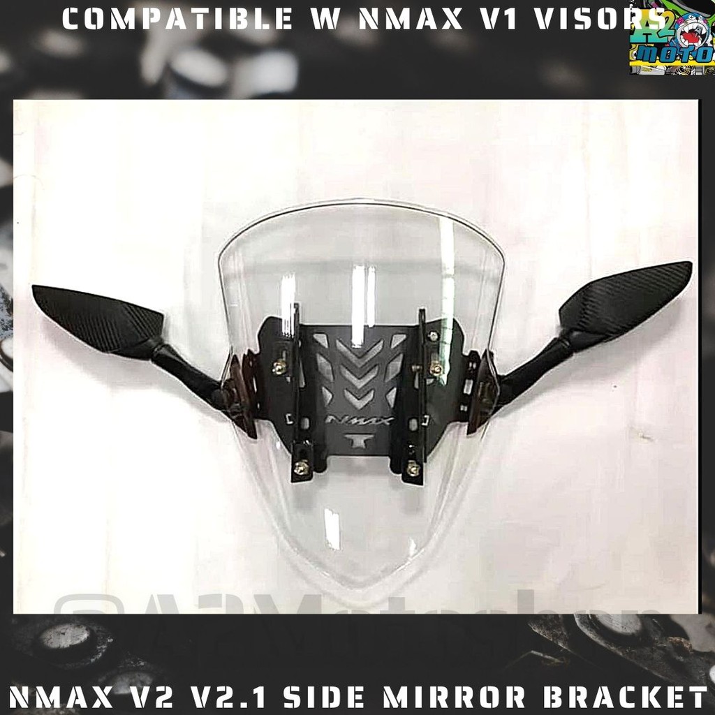 Side Mirror Bracket Nmax 2020 2021 adjustable windshield visor bracket ...