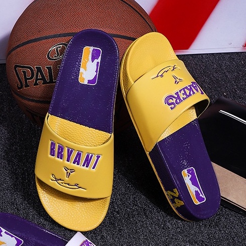 NBA LAKERS KOBE BRYANT Slippers Slides Summer New Style Casual for Men Women Slipper Basketball