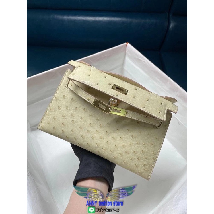 Hermes mini kelly pochette 22cm versatile clutch pure handmade