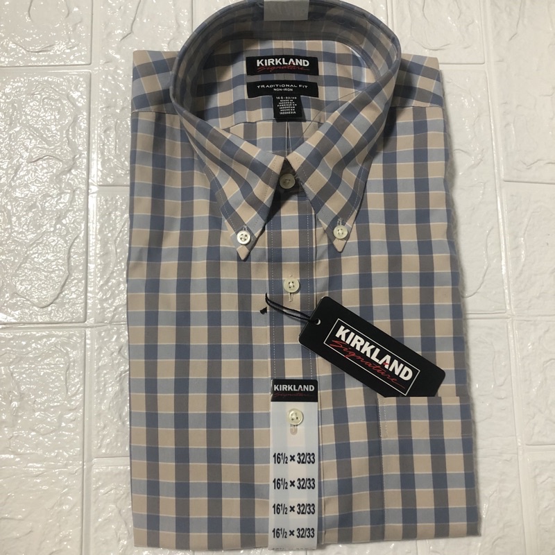 Kirkland Signature Men's Long Sleeve Sportshirt | Shopee Philippines