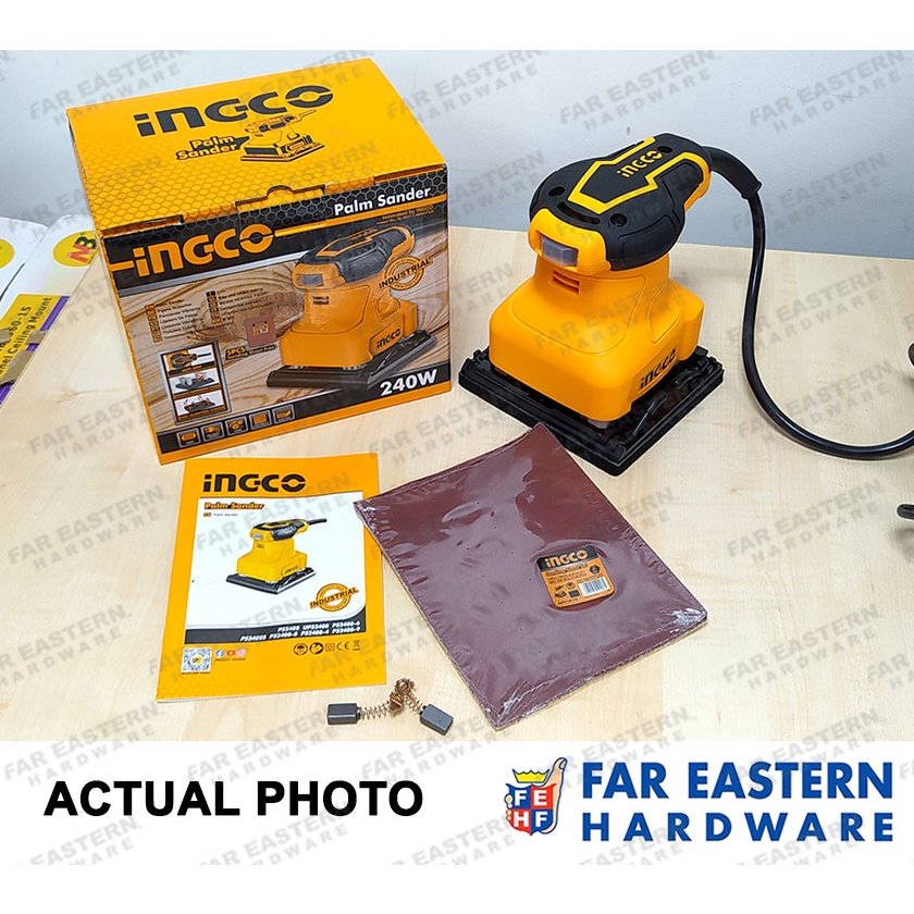 INGCO Finishing Palm Sander 240W PS2416 INPTCD | Shopee Philippines