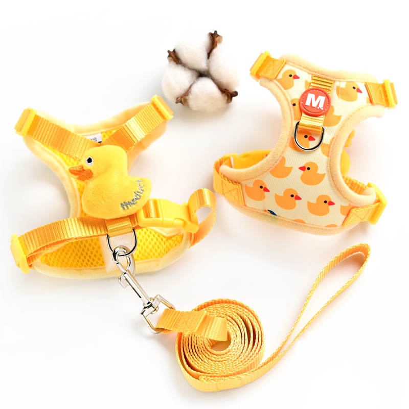 Pet Dog Harness With Leash Pet Adjustable Harness Vest Puppy Harness