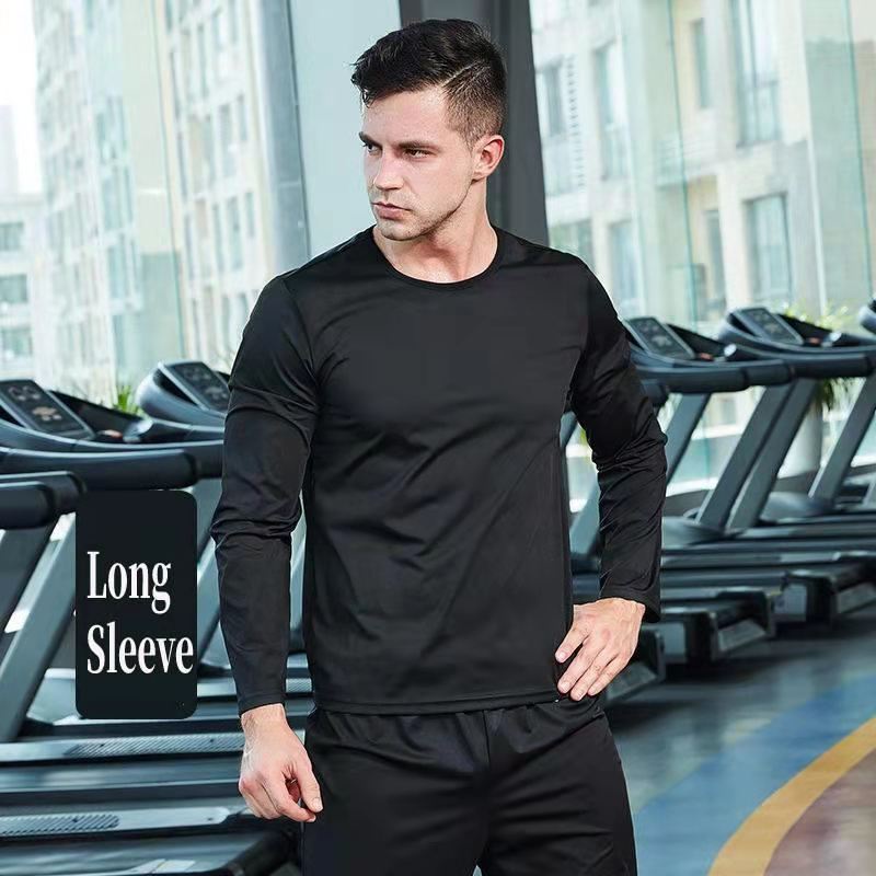 「PaoBoo」Men Sauna Suit Sweat Fast Weight Loss Exercise Gym Fitness ...