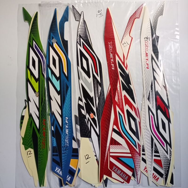 Yamaha Mio J 2012 Striping Sticker | Shopee Philippines