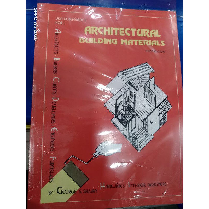 SALVANARCHITECTURAL BUILDING MATERIALS Book2 Shopee Philippines