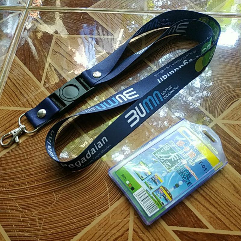 Bumn ID CARD StrapFULL PRINTINGCan Retail Shopee Philippines