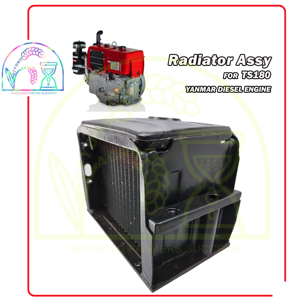 Radiator Assembly for TS180 TS 180 Yanmar Diesel Engine Made in Taiwan ...
