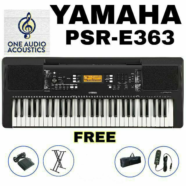 YAMAHA PSR-E363 ELECTRONIC KEYBOARD