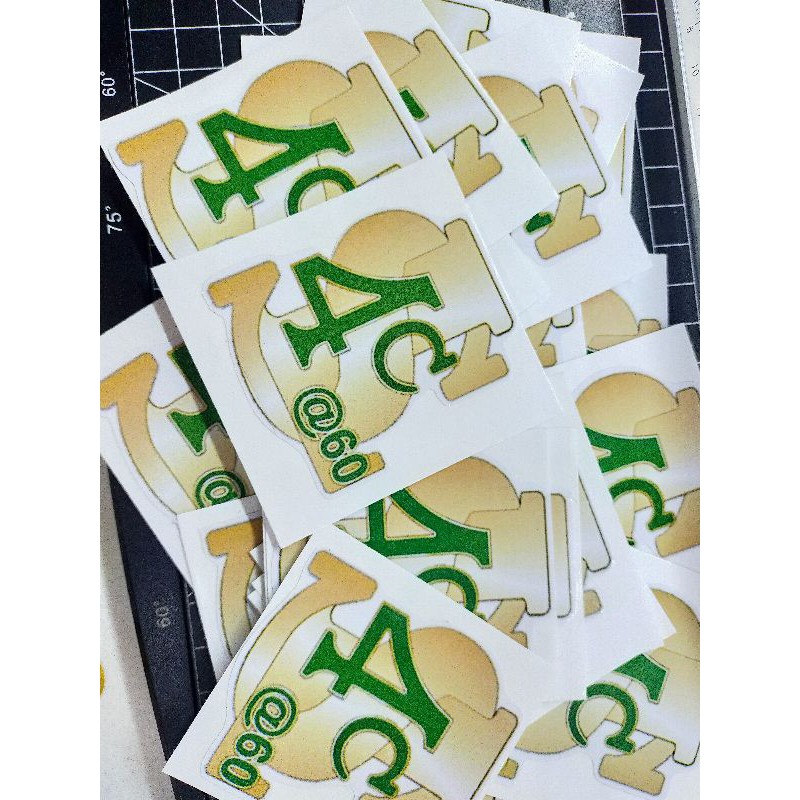 Customized Stickers/Decals Cut out and printed logo | Shopee Philippines