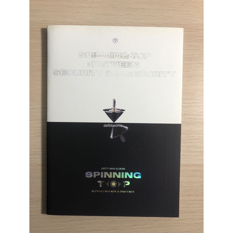 GOT7 Spinning Top Album Insecurity Version Shopee Philippines