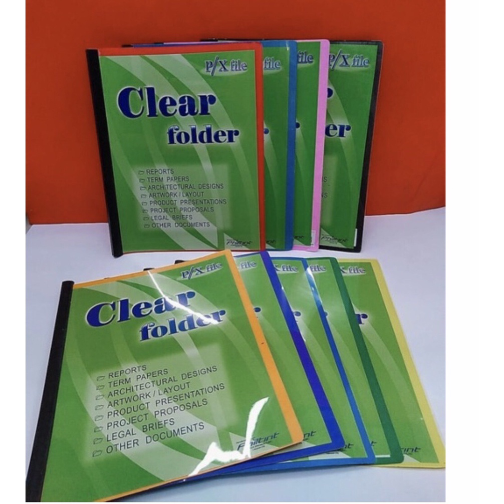 Clear Sliding Folder P X Brand (sold Per Piece) 