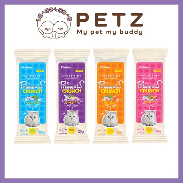 KOREAN Cat Treats Primeow Crunch 20g Shopee Philippines