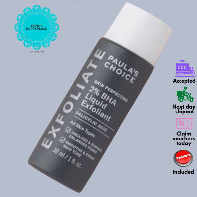 🇺🇸Paula's Choice Salicylic Acid Skin Perfecting Toner Shopee Philippines