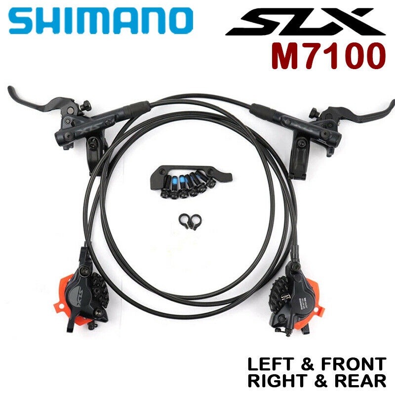 SHIMANO DEORE SLX M7120 M7100 4 Piston Brake Mountain Bike Hydraulic Disc Brake MTB With d03s
