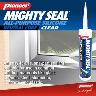 Pioneer Mighty Seal Neutral Cure Silicone Sealant Ml Cartridge