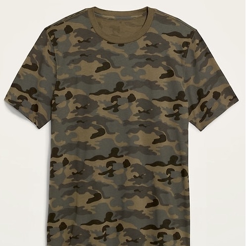 Camouflage t shirt top for sale philippines