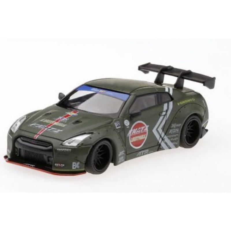 Mini GT LB Works Nissan GT-R R35 type1 Rear Wing Ver 1 Zero Fighter ...