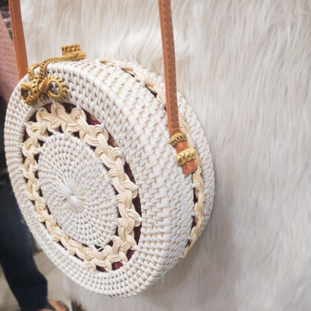 Rattan bag shopee hot sale