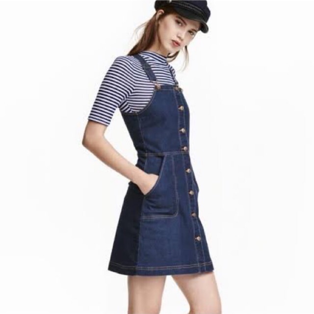 H&m denim 2025 jumper dress