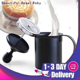 1pc 800ml Milk Frother Handheld, Manual Milk Foamer, Milk Creamer