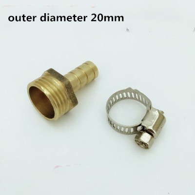LPG water heater inlet nozzle hose connector, Gas stove air inlet brass ...