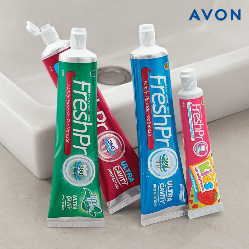 AVON FRESH PRO FLUORIDE TOOTHPASTES Shopee Philippines