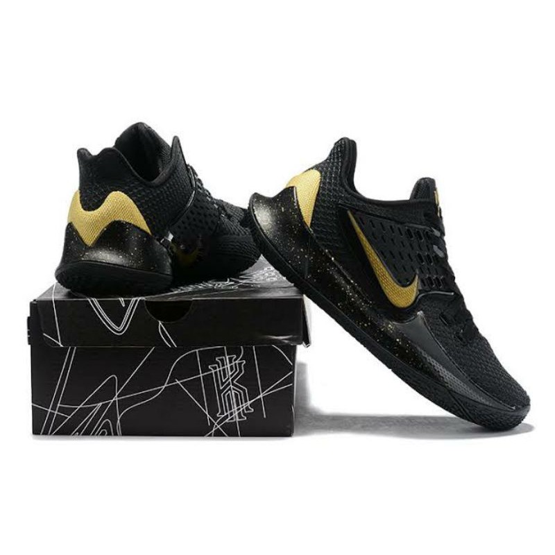 Kyrie low clearance black and yellow