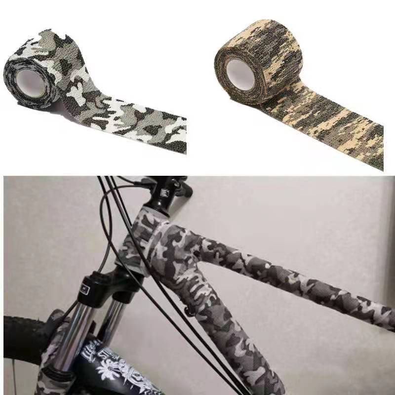 NonWoven Waterproof Bicycle Camouflage Sticker Protective Antiscratch