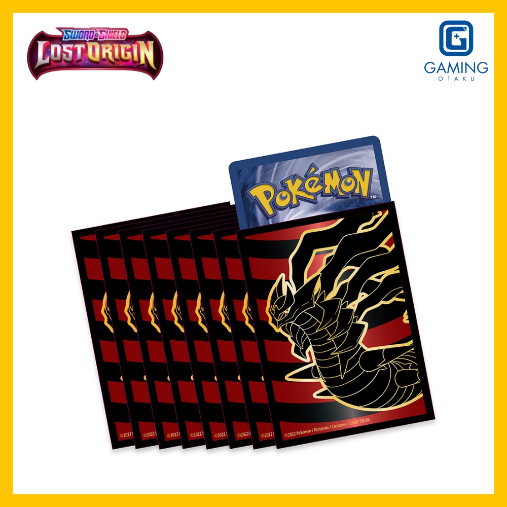 Pokémon Lost Origin Elite Trainer Box Card Sleeves Giratina (65-Pack ...