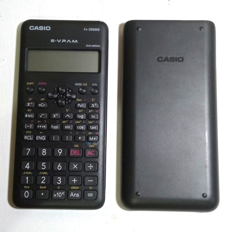 Casio Fx-350MS Scientific Calculator (2nd Hand) | Shopee Philippines