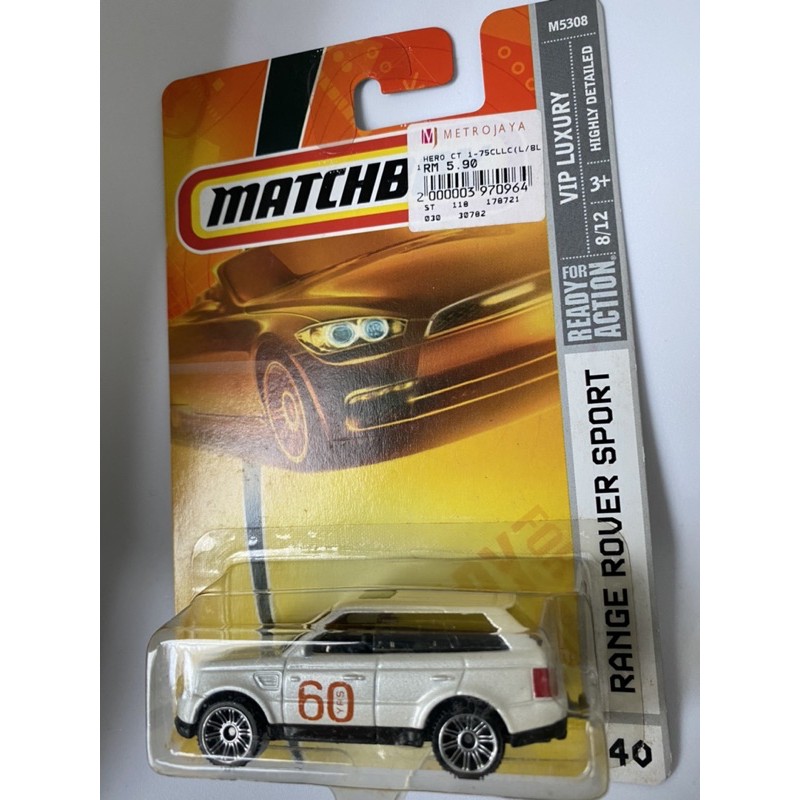 MATCHBOX RANGE ROVER SPORT (OLD MODEL, COLLECTOR'S FAVORITE) | Shopee ...
